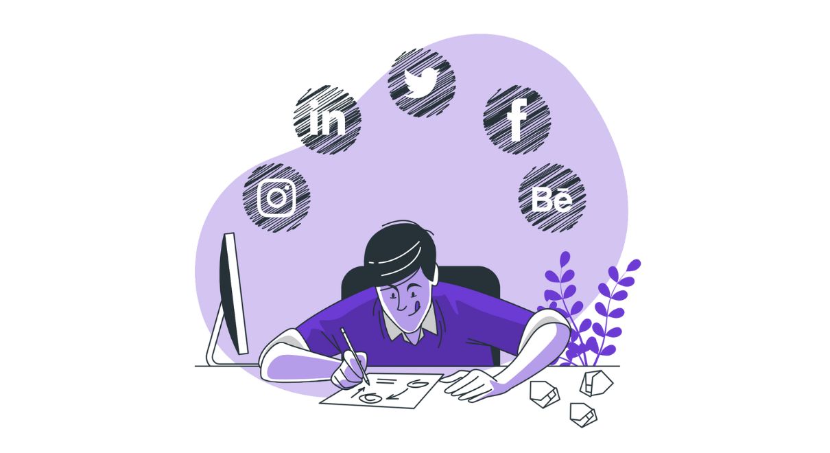 Creating content on social networks